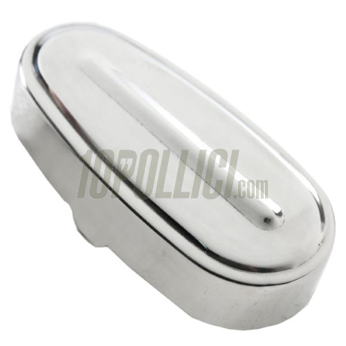 Coprimozzo Vespa 50, 90, 125 ET3 Primavera - acciaio inox lucidato