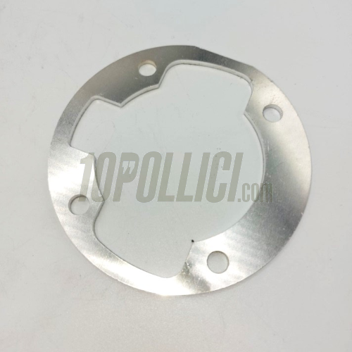 Base spacer for racing cylinder Stelvio e Super G, 2,0mm, Vespa Largeframe