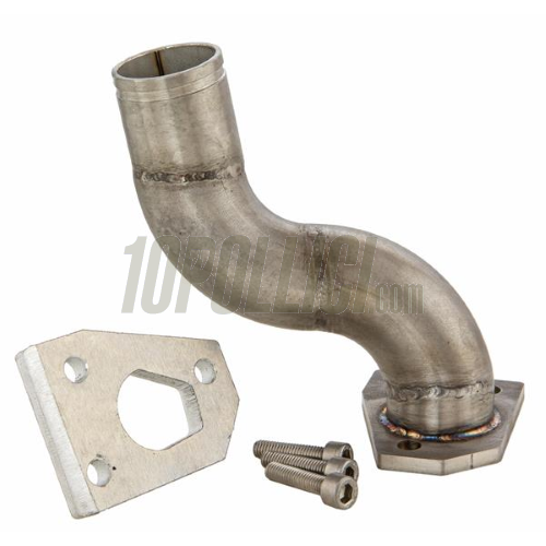 Collettore aspirazione MR PARTS & STYLE, Ø 30mm, 3 fori per motori PK su telai Vespa 50, 90, 125 Primavera, ET3