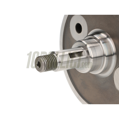 Crankshaft BENELLI stroke 57, mfs conrod 110, rotary valve intake (21 mm), circles 97mm - Vespa T5