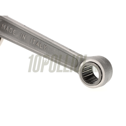 Crankshaft BENELLI stroke 57, mfs conrod 110, rotary valve intake (21 mm), circles 97mm - Vespa T5