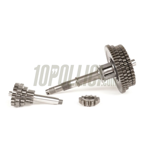 Gearbox set Red Bull "Drag" BENELLI 6 inserts cruciform 11-55 12-40 14-37 15-36 Vespa 50, 90, 125 ET3 Primavera, PK