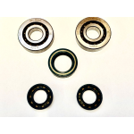 Kit cuscinetti e paraoli per revisione albero motore per vespa 98 dal 1946 al 1947, 125, v1t, A, v15t, v30t, v31t, v32t, v33t fino al 1952
