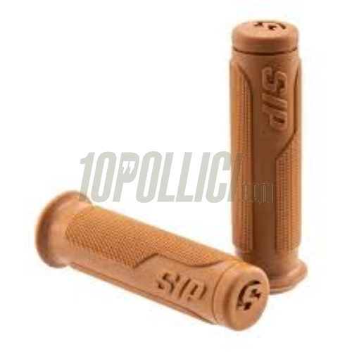 Manopole SIP PORDOI Vespa 50, 90, 125 ET3 Primavera, GT, GTR, Super, TS, GL, Sprint, 180SS, 200 Rally, PX, PE, Lusso, '98, MY, Ø 22-24 mm, l 125 mm, gomma, marrone 