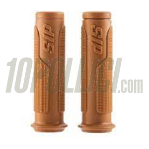 Manopole SIP PORDOI Vespa 50, 90, 125 ET3 Primavera, GT, GTR, Super, TS, GL, Sprint, 180SS, 200 Rally, PX, PE, Lusso, '98, MY, Ø 22-24 mm, l 125 mm, gomma, marrone 