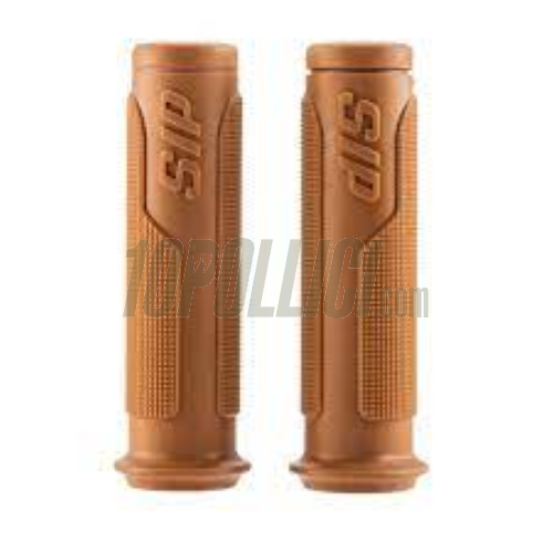 Manopole SIP PORDOI Vespa 50, 90, 125 ET3 Primavera, GT, GTR, Super, TS, GL, Sprint, 180SS, 200 Rally, PX, PE, Lusso, '98, MY, Ø 22-24 mm, l 125 mm, gomma, marrone 