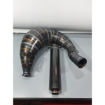 Racing exhaust FRT BFA girato dedicated to 150 FRT BFA cylinder kit Vespa Smallframe