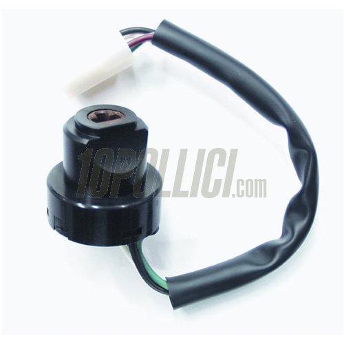 Quadro chiave RMS Vespa PX 125-150-200, T5, PK 50-125 S, XL, XL2, ETS, senza avviamento elettrico, con 2 cavi