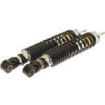 Rear shock absorbers CARBONE HI TECH Vespa GTS, GTS, Super, GTV, GT 60, GT, GT L, 125-300cc - BLACK spring