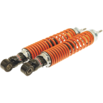 Rear shock absorbers CARBONE HI TECH Vespa GTS, GTS, Super, GTV, GT 60, GT, GT L, 125-300cc - ORANGE spring