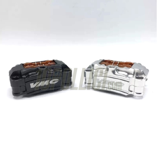 Pinza freno radiale  VMC a 4 pistoncini - argento