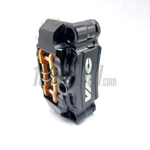 Pinza freno radiale  VMC a 4 pistoncini - argento