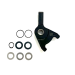 Steel holder 45° CRIMAZ brake caliper for ZIP fork - hole distance 82mm