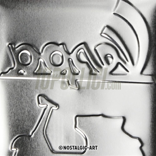 Metal plaque "Vespa Parking Only"