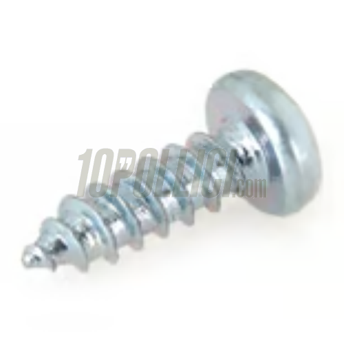 Nose grille and horn screw 2.9x9.5 mm, Phillips head screw