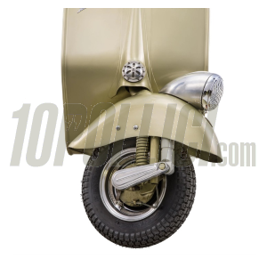 Front shock absorber SIP PERFORMANCE - MATT SILVER - Vespa 125 V30-33, VM, VN, ACMA, Hoffmann, VNA, TS, GT, 150 VL, VB1, VD, VGLA, B, VGL1, GS, Sprint, VBA, Super, Rally - 60PSI