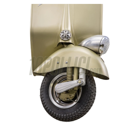 Front shock absorber SIP PERFORMANCE - MATT SILVER - Vespa 125 V30-33, VM, VN, ACMA, Hoffmann, VNA, TS, GT, 150 VL, VB1, VD, VGLA, B, VGL1, GS, Sprint, VBA, Super, Rally - 60PSI