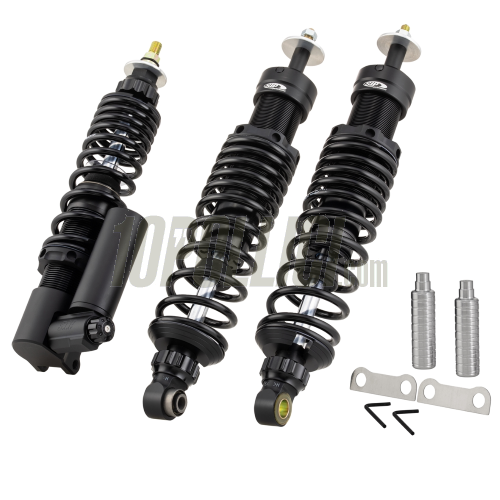 Kit ammortizzatori SIP PERFORMANCE Vespa GTS, GTS Super, GTV, GT60, GT, GT L 125-300cc - nero opaco