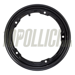 Alloy wheel rim MY SIP  2.10-10 Tubeless Vespa 50, 125 ET3 Primavera, PK, PX, T5 - shiny black 