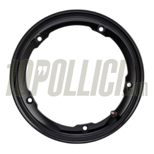 Alloy wheel rim MY SIP  2.10-10 Tubeless Vespa 50, 125 ET3 Primavera, PK, PX, T5 - shiny black 