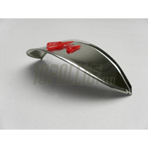 Haedlight visor CLASSIC red airplane haedlight Ø120mm