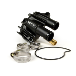 Water pump cover -BGM PRO Faster Flow- Vespa GT, GTS, GTL, GTV 125-300, GTS300 HPE - black anodised 