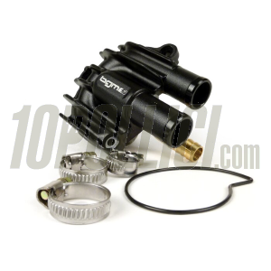 Water pump cover -BGM PRO Faster Flow- Vespa GT, GTS, GTL, GTV 125-300, GTS300 HPE - black anodised 