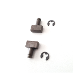 2 reinforced blocks gear fork set MD RACING for Vespa Smallframe - 2nd increasement