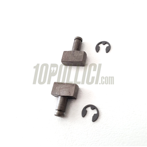 2 reinforced blocks gear fork set MD RACING for Vespa Smallframe - 2nd increasement