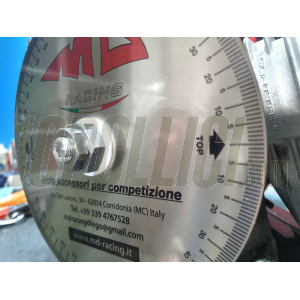 Speciale supporto per disco graduato MD Racing per controllo fase motore