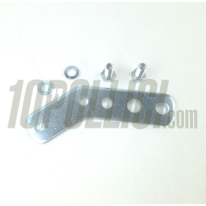 All-round mirror holder - zinc plated