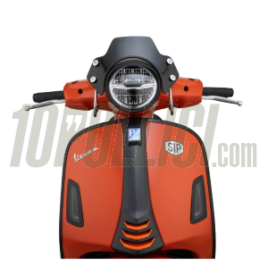 Wind shield SIP SERIES PORDOI, toned, silver brackets, Vespa GTS, GTS Super 125-300ccm (2023-)