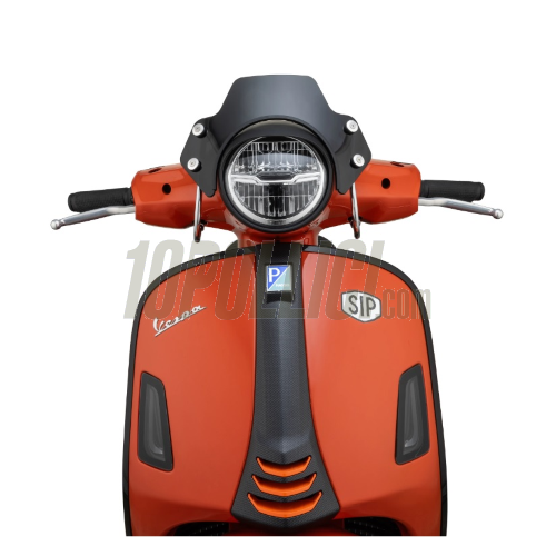 Wind shield SIP SERIES PORDOI, toned, silver brackets, Vespa GTS, GTS Super 125-300ccm (2023-)