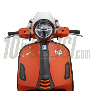 Wind shield SIP SERIES PORDOI, clear, black brackets, Vespa GTS, GTS Super 125-300ccm (2023-)