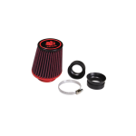 Air filter MALOSSI E18 Ø 40/50/60 for DELL'ORTO PHBH - MIKUNI - KEIHIN carburetors