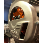 Flywheel cover BARONE Racing, aluminium, Vespa 50, 90, 125 ET3 Primavera, PK - PIAGGIO crankcase