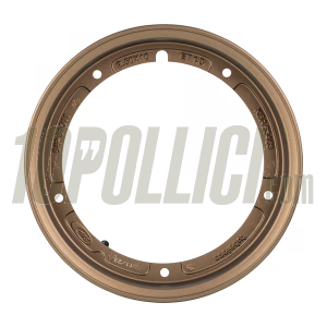 Alloy wheel rim SIP 2.0 matt bronze 2.50-10 Tubeless Vespa 50, 125 ET3 Primavera, PK, PX, T5