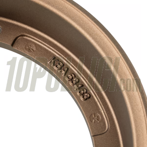 Alloy wheel rim SIP 2.0 matt bronze 2.50-10 Tubeless Vespa 50, 125 ET3 Primavera, PK, PX, T5