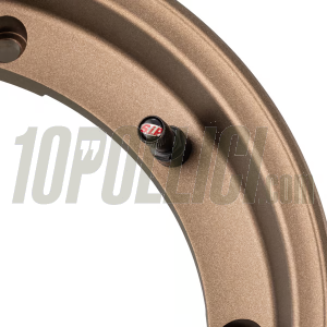 Alloy wheel rim SIP 2.0 matt bronze 2.50-10 Tubeless Vespa 50, 125 ET3 Primavera, PK, PX, T5