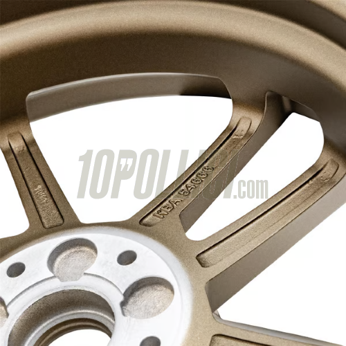Cerchio in lega SIP MK IV anteriore e posteriore per Vespa 125-300cc GTS, GTS Super, GTV, GT 60, GT, GT L, 3.00-13", ET20, 5x86, Bronzo opaco