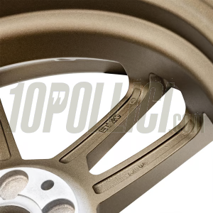 Cerchio in lega SIP MK IV anteriore e posteriore per Vespa 125-300cc GTS, GTS Super, GTV, GT 60, GT, GT L, 3.00-13", ET20, 5x86, Bronzo opaco
