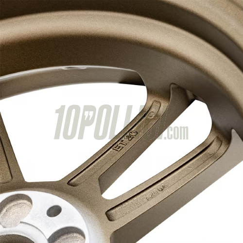 Cerchio in lega SIP MK IV anteriore e posteriore per Vespa 125-300cc GTS, GTS Super, GTV, GT 60, GT, GT L, 3.00-13", ET20, 5x86, Bronzo opaco