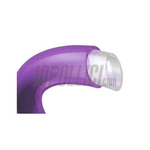 Tubo benzina ARIETE, resistente a benzina verde, doppio strato viola, Ø 6x9mm, L=1000mm