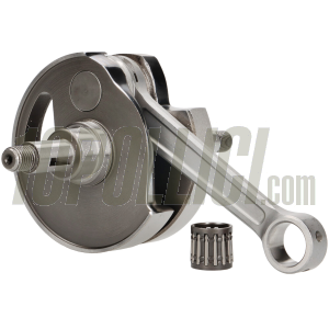 Albero motore BGM PRO anticipato - corsa 60mm, biella 128 Vespa PX200, Rally 200 (Ducati), Motovespa TX200 - per cilindri 244cc