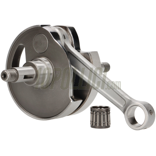Albero motore BGM PRO anticipato - corsa 60mm, biella 128 Vespa PX200, Rally 200 (Ducati), Motovespa TX200 - per cilindri 244cc