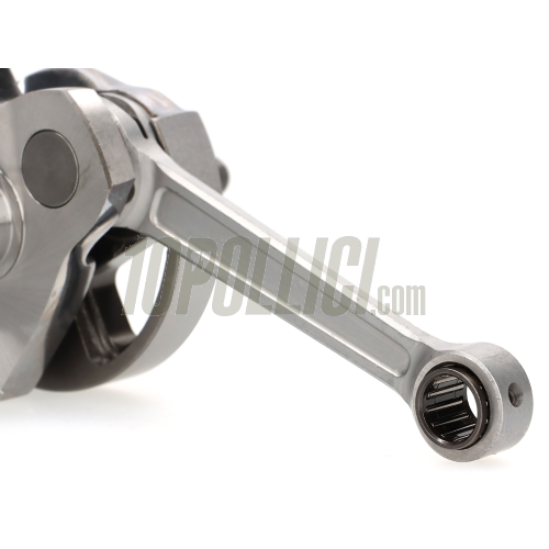 Albero motore BGM PRO anticipato - corsa 60mm, biella 128 Vespa PX200, Rally 200 (Ducati), Motovespa TX200 - per cilindri 244cc