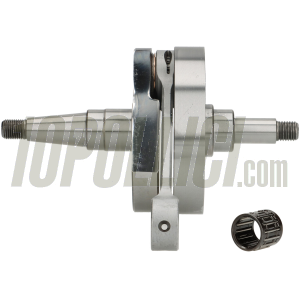 Albero motore BGM PRO anticipato - corsa 60mm, biella 128 Vespa PX200, Rally 200 (Ducati), Motovespa TX200 - per cilindri 244cc