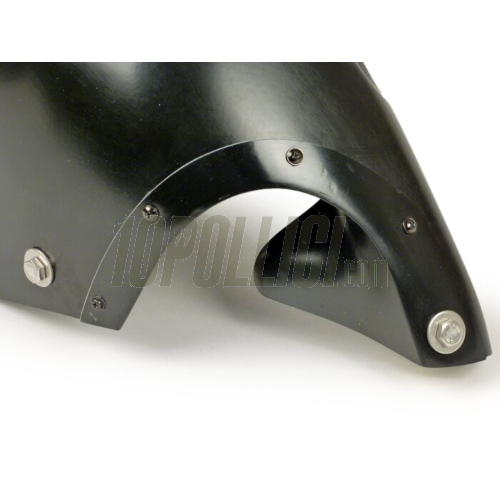 Cylinder cowling BSK for Quattrini M200 Vespa 125 ET3 Primavera, 125 PK - with metal sheet cooling bulkhead
