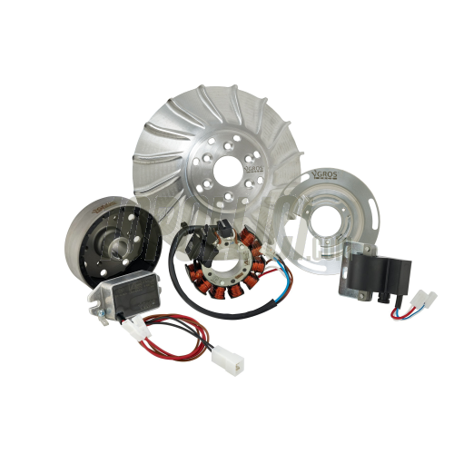Ignition YGROS RACE by VAPE, 12, AC, static timing - Vespa GS160 2° Serie, 180SS