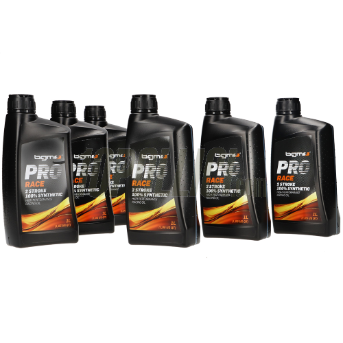 Oil -BGM PRO RACE- 2-stroke fully synthetic - 12 x 1000ml - bargain pack